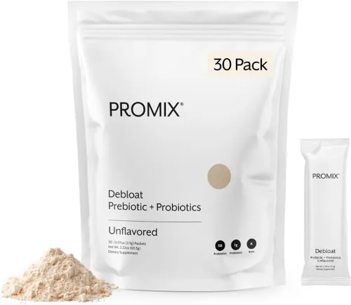 Miniatura 10 de ProMix Nutrition - Prebióticos y probióticos para desinflamar con baobab - Rico en vitamina C, alivio de la hinchazón, apoyo inmune - Sabor a