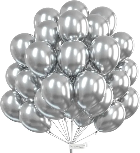 Miniatura 20 de PartyWoo Globos de color azul pizarra, 100 unidades, diferentes tamaños, paquete de 18, 12, 10, 5 pulgadas, azul marino, azul polvoriento, bohemio