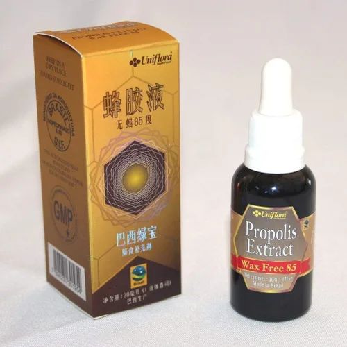 Miniatura 3 de Extracto líquido de propóleo de abejas verdes brasileñas sin cera 2.9-1.0 fl oz