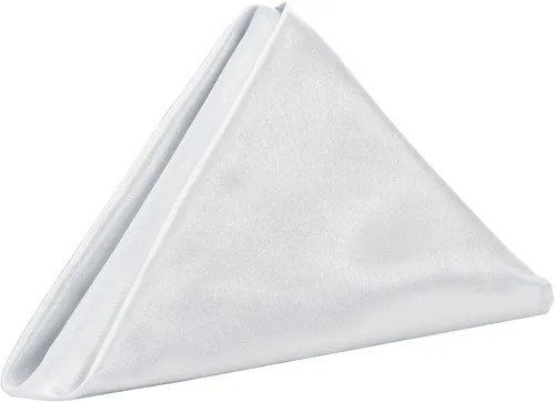 Miniatura 35 de YOUR CHAIR COVERS - Servilletas de tela de gran tamaño de satén dorado de 20 pulgadas con dobladillo – Servilletas elegantes y reutilizables