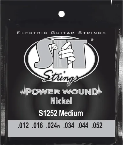 Miniatura 2 de SIT Strings - Cuerdas de guitarra eléctrica entorchadas de níquel Power Wound (S.I.T.), 7 cuerdas Extra Light 9-54, S7954