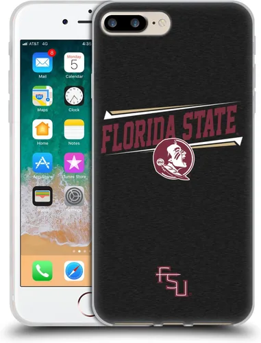 Miniatura 264 de Head Case Designs Funda de gel suave FSU Seminoles de la Universidad Estatal de Florida con licencia oficial compatible con Apple iPhone 13 Pro Max