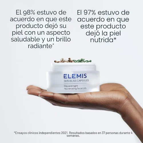 Miniatura 5 de ELEMIS Skin Bliss Capsules – Antioxidant-Rich Anti-Aging Day & Night Face Oils, Purify, Replenish & Nourish the Skin, Skincare Serum Capsules for