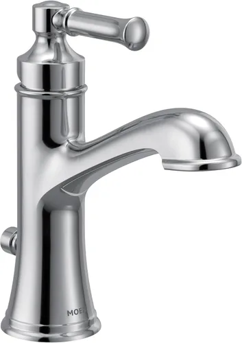 Moen Dartmoor 6803 - Grifo cromado para lavabo de baño con una sola manija