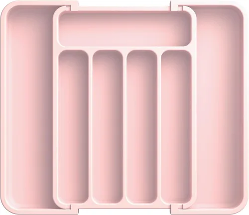 Miniatura 17 de Aujen Organizador de cubiertos – Organizador de cajones de cocina expandible, organizador de utensilios ajustable, bandeja de cubiertos