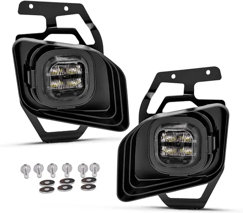 Miniatura 9 de BICYACO Luces antiniebla LED mejoradas para Ford F150 2015-2020, F250 F350 F450 F550 Super Duty 2015-2020, kit de montaje de luces antiniebla LED