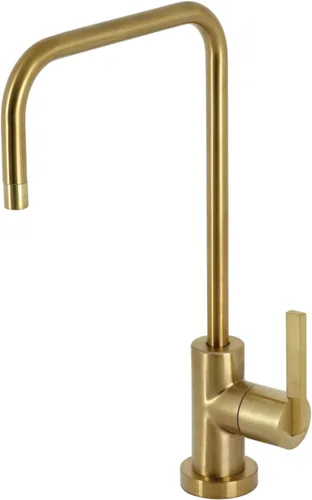 Miniatura 11 de Kingston Brass KS6191CTL Continental Grifo de filtración de agua de una sola manija, cromo pulido