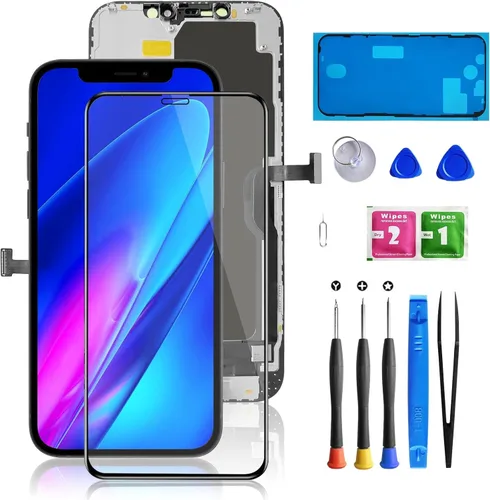 Miniatura 21 de Para iPhone 8/SE 2020 [2ª generación] Reemplazo de pantalla negro de 4.7 pulgadas, pantalla LCD Bsz4uov digitalizador de pantalla táctil, adhesivo
