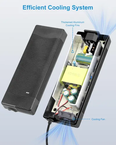 Miniatura 5 de ALITOVE Convertidor de CA a CC actualizado 2025 de 110 V a 12 V 12.5 A 150 W 9.2 pies Adaptador de encendedor de cigarrillos a enchufe de pared