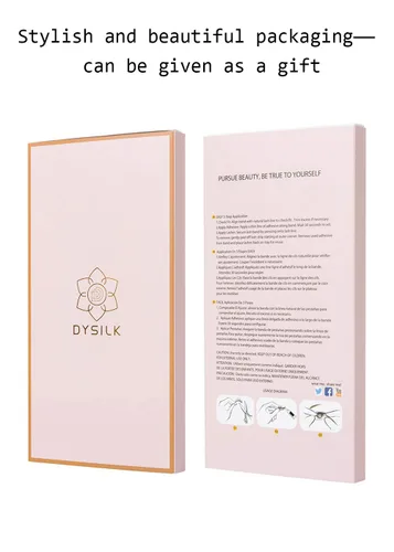 Miniatura 9 de DYSILK Paquete de extensiones de pestañas - Pestañas postizas de visón de aspecto natural