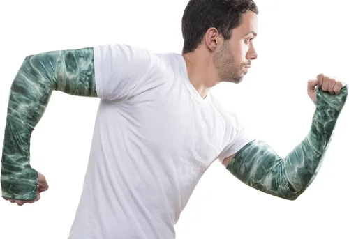 Miniatura 6 de Arm Sun Sleeves para hombres Protección UV Antebrazo Compresión Cubiertas