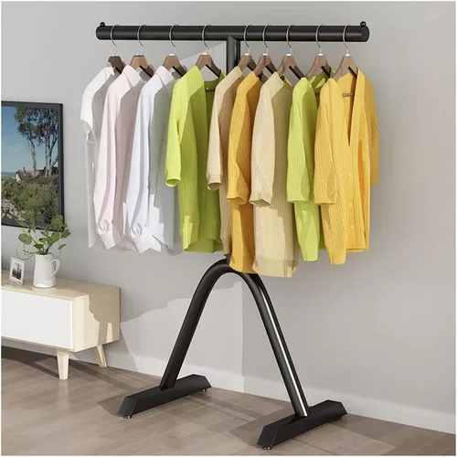 Miniatura 2 de Perchero de ropa resistente, ligero y minimalista de lujo para el piso al techo, perchero para colgar ropa para dormitorio, perchero independiente