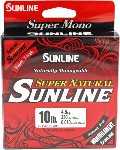 Miniatura 2 de Sunline Línea de pesca de monofilamento súper natural Natural Clear