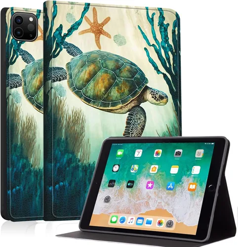Miniatura 95 de Case for iPad mini A17 Pro (7th/6th Gen 2024/2021), Slim Shockproof Protective Cover with Auto Sleep/Wake, Durable PU Leather Multi-Angle Stand
