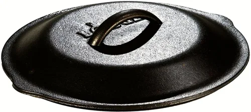 Miniatura 5 de Tapa de hierro fundido, de Lodge, de 9 pulgadas, Negro