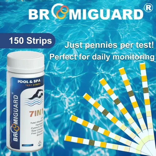 Miniatura 3 de Tiras de prueba de pH (150 tiras) – Pruebas de pH precisas y rápidas para agua, orina, saliva, piscina, suelo, cosméticos – Tabla de colores fiable