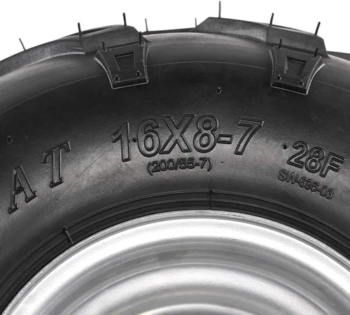 Miniatura 4 de TDPRO Neumáticos ATV 16X8-7 sin cámara para Go Kart UTV Quad Bike Buggy