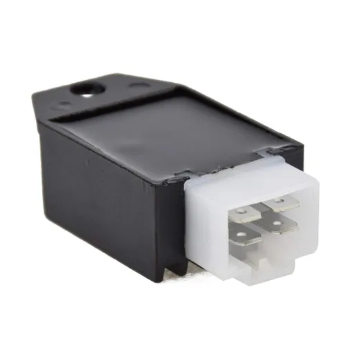 Miniatura 6 de HIAORS Regulador de voltaje rectificador de 4 pines para Tao Tao ATA-110 DATA135 125 Coolster 110CC ATV 3050B 3050B-2 3050C 3050D Roketa Kazuma