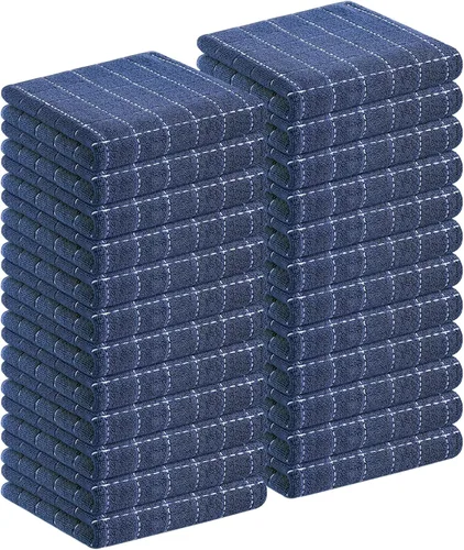 Miniatura 91 de Homaxy Paños de cocina 100% algodón de felpa, toallas de cocina ultra suaves y absorbentes para la cocina, adecuadas para secar y lavar platos