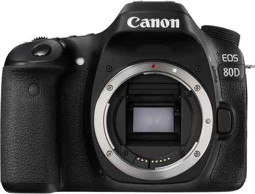 Canon EOS 80D - Cuerpo de cámara réflex digital (Negro) (Renovado)