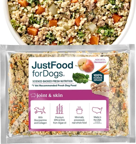 Miniatura 10 de JustFoodForDogs Alimento fresco congelado saludable para perros con control de peso, comidas frescas para mascotas o adornos para control