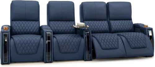 Miniatura 100 de Seatcraft Apex Zero-Gravity CoolZero - Asiento de cine en casa de cuero italiano, reposacabezas eléctrico, lumbar eléctrico, reclinable eléctrico