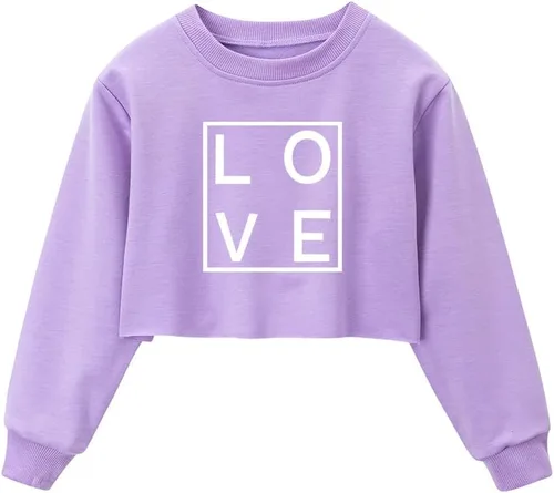 Miniatura 36 de Camiseta corta para niñas y niños, linda sudadera estética con gráficos de dibujos animados para adolescentes