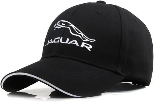 ARKOSKNIGHT Gorras de béisbol bordadas ajustables con logotipo de Jagvar, sombrero de motor de carreras, moda y baile urbano