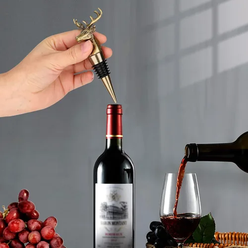 Miniatura 5 de LKKCHER Tapón de Botella de Vino en Forma de Bicicleta, Lindos Regalos de Vino para Hombres Mujeres, Regalos Vintage de Bicicleta y Ciclismo