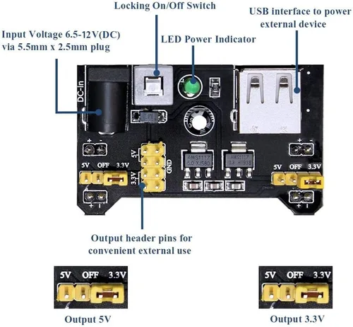 Miniatura 3 de Kit de Componentes Electrónicos de Diversión con E-Book, Kit de Inicio Electrónico Actualizado con Tablero de Montaje de Cables Puente, Kit