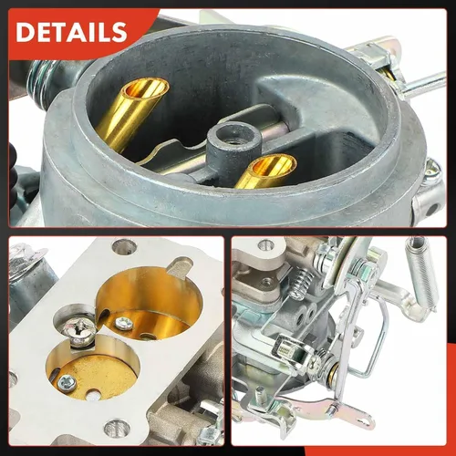 Miniatura 7 de A-Premium Carburador de 2 barriles compatible con motores Nissan Datsun Sunny B210 A12, Sunny Truck 1979-1981, Vanette 1978-1979, Sunny 1966-1982