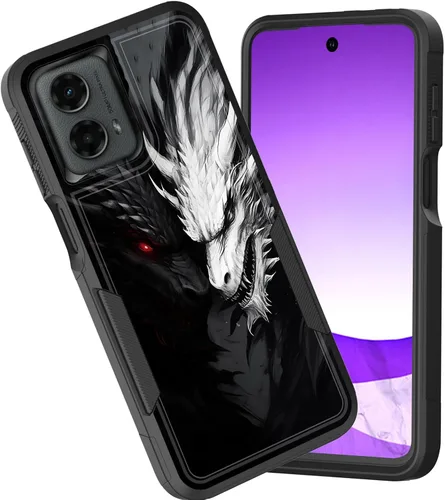 Miniatura 111 de Funda protectora para Motorola Moto G Stylus 5G 2025/Moto G Stylus 5G 2026, funda protectora híbrida de doble capa resistente a prueba de golpes