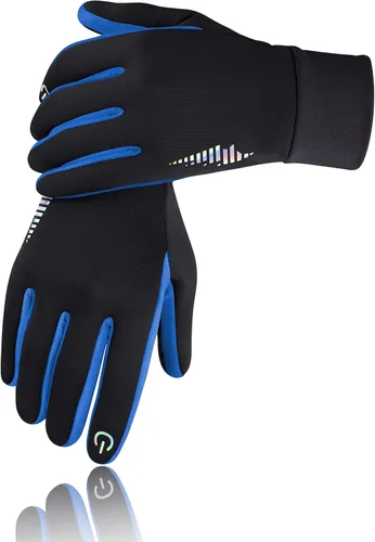 Miniatura 13 de Guantes de invierno para niños SIMARI con pantalla táctil, cálidos y térmicos, resistentes al agua, para niños y niñas, para correr, ciclismo