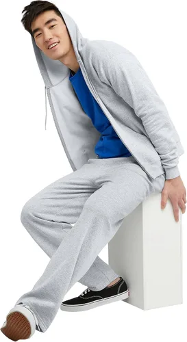 Miniatura 5 de Hanes EcoSmart - Sudadera con capucha para hombre, diseño de vellón con cremallera completa