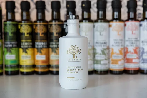 Miniatura 3 de Aceite de Oliva Virgen Extra Rx Alto en Fenólicos – Prensado en Frío, Rico en Oleocantal, Naturalmente Alto en Antioxidantes, Sabor Intenso
