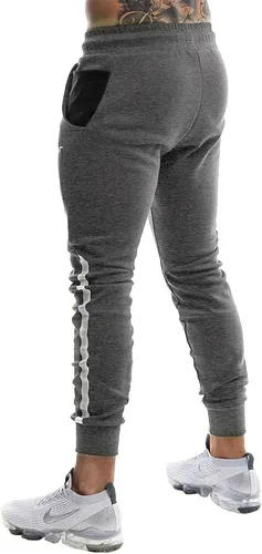 Miniatura 3 de Wangdo - Pantalones de gimnasio delgados para hombre, pantalones deportivos de entrenamiento cónicos, pantalones deportivos casuales para correr