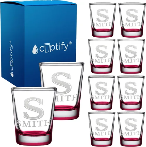 Miniatura 103 de Juego de 2 vasos de chupito personalizados para hombre, fondo azul, 2 onzas, grabados, regalo personalizado para cumpleaños, bodas, día del padre