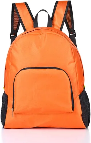 Miniatura 10 de Mochila plegable ultraligera, resistente al agua, duradera, para campamento, viajes, senderismo, mochila para hombres y mujeres (negro)