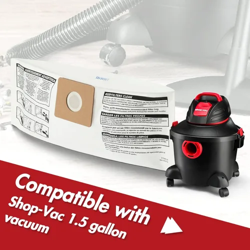 Miniatura 5 de Shop-Vac 90667 Bolsa de colección All Around de 1.5 galones, paquete de 6