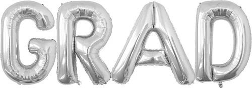 Miniatura 53 de VHUWE Globo dorado de 40 pulgadas con letra B, globos de helio de aluminio del alfabeto de Mylar de gran tamaño para fiesta de cumpleaños