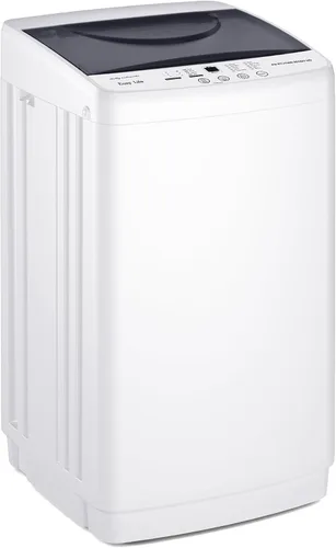 Miniatura 10 de [Usado] OLIXIS Lavadora portátil, lavadora compacta completamente automática de 7.7 libras, tambor de acero inoxidable, 10 ciclos de lavado