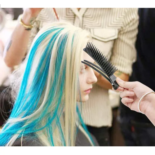 Miniatura 2 de Uonlytech 2 pinzas para el cabello para corte de peinado, pinzas de peluquería, pinzas para el cabello para mujeres y niñas, tamaño grande
