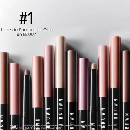 Miniatura 4 de Bobbi Brown Sombra en crema de larga duración en barra Sombra de ojos en barra de 24 horas Tonos de alta pigmentación, acumulables con tres