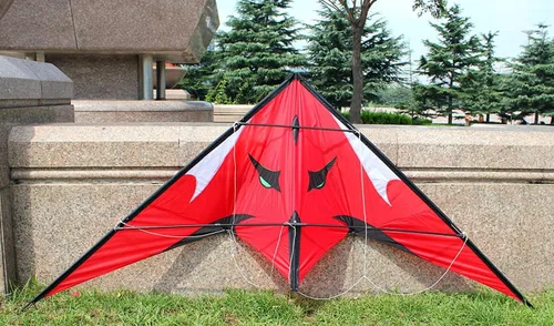 Miniatura 2 de HENGDA KITE - Cometa de rima estelar mejorada de 48 pulgadas, cometa de acrobacias de doble línea para niños y adultos, deportes al aire libre
