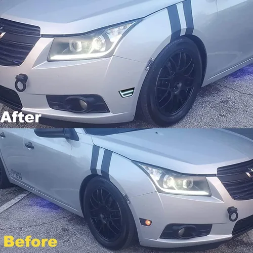 Miniatura 8 de Conjuntos de luces de posición lateral LED para Cruze 2011 2012 2013 2014 2015 2016 Chevy Cruze Diesel Eco L LS LT LTZ, luces de posición lateral