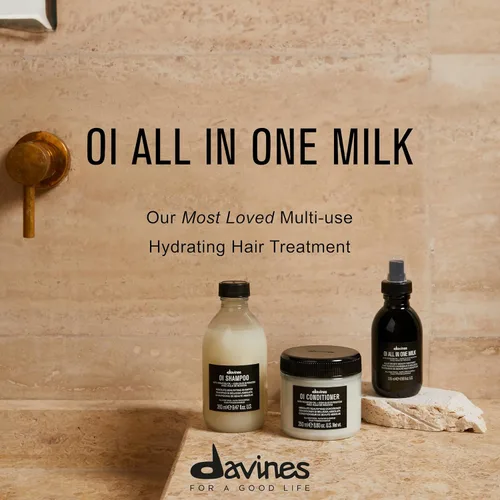 Miniatura 3 de Davines OI All In One - Acondicionador sin enjuague para el cabello, tratamiento en aerosol multifunción - desenreda, controla el encrespamiento