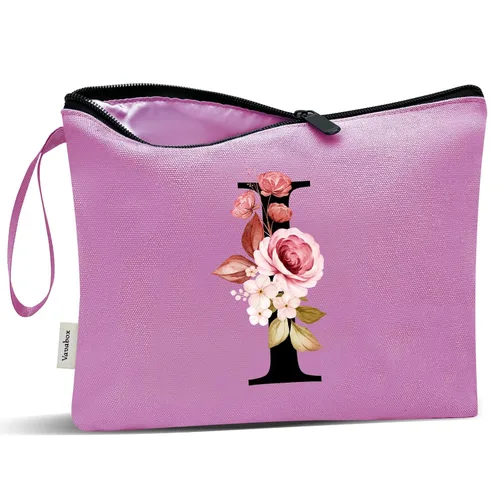 Miniatura 66 de Vavabox A-Z Bolsa de Maquillaje Personalizada, Regalos de Cumpleaños para Mujeres y Mamá, Regalos para la Mejor Amiga, Bolsa de Cosméticos