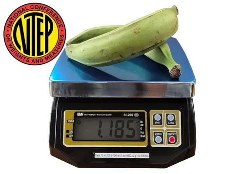Miniatura 8 de Aquos Báscula digital de alimentos – Serie SI Clase III Legal para Control de Porciones Comerciales, báscula de cocina de acero inoxidable de doble