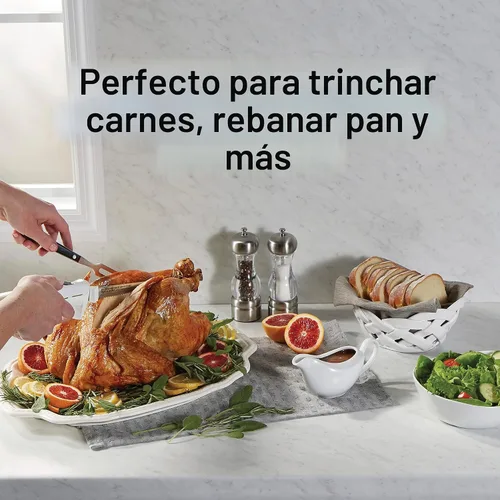 Miniatura 2 de Juego de cuchillos eléctricos Hamilton Beach para cortar carnes, aves, pan, espuma para manualidades y más, hojas serradas reciprocantes de acero