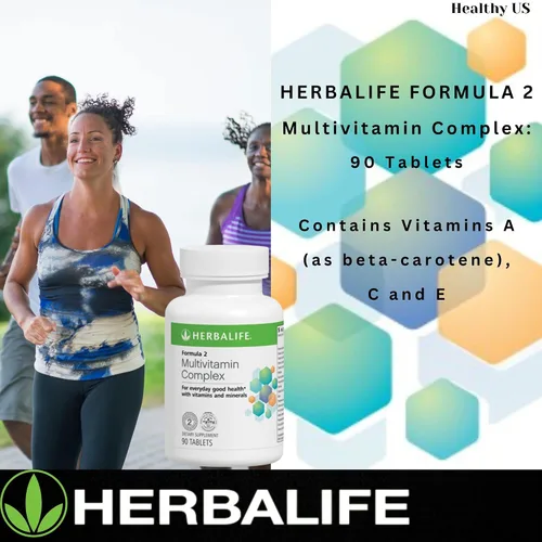 Miniatura 9 de HERBALIFE Formula 2 Multivitamin Complex: 90 Tablets, for Everyday Good Health, Promotes Healthy Bones, Skin and Hair. with Folic Acid, Calcium and